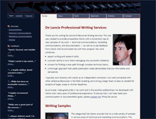 Tablet Screenshot of delancie.net